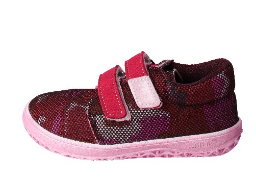 Jonap B7 barefoot SLIM - vínový maskáč