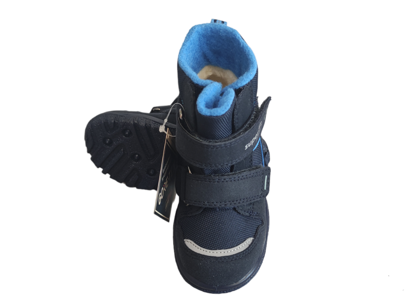 Zimní boty Superfit Husky 1-000047-8000 Blau