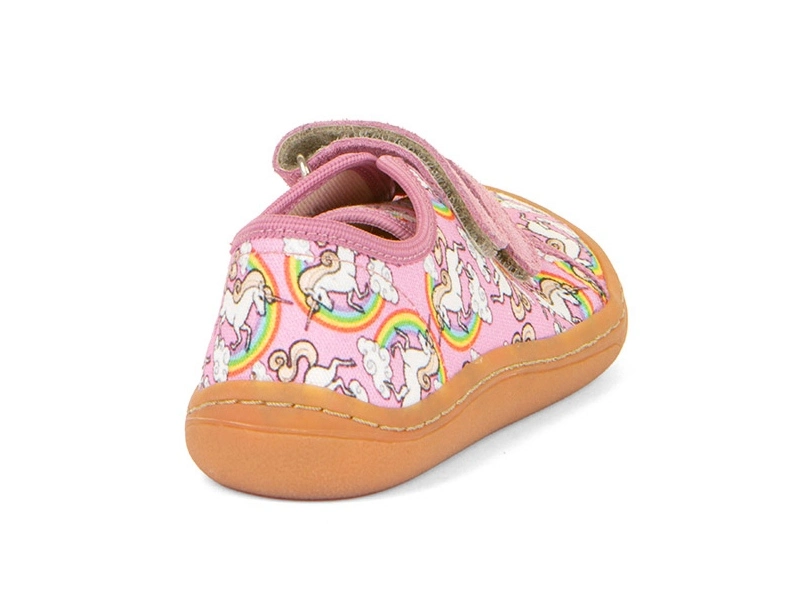 Plátěnky Froddo G1700379-4 White/Pink BAREFOOT