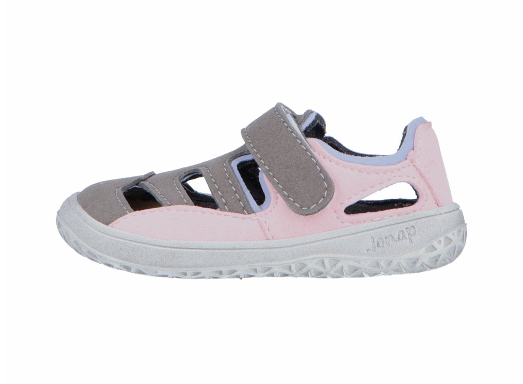 Sandále Jonap DANNY barefoot - růžová