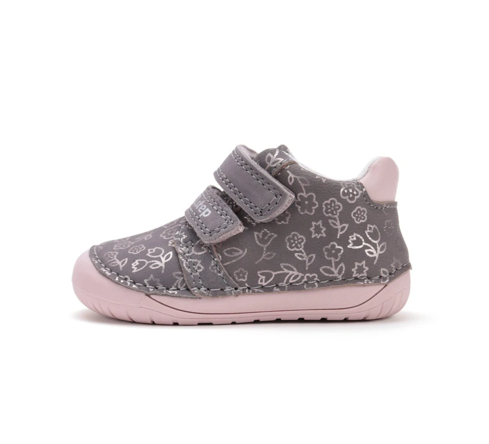 Celoroční BAREFOOT boty DDstep S070-52724B Dark Grey