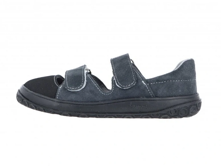 Sandály Jonap B21 barefoot - tmavě šedá