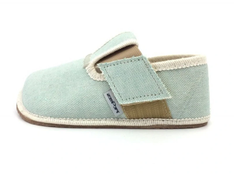 Pegres barefoot bačkory BF01U mint