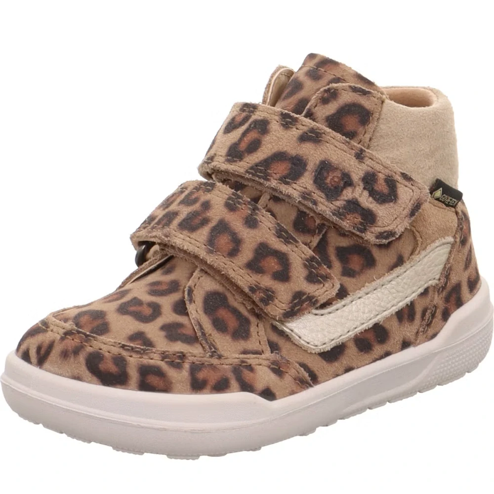 Celoroční barefoot boty Superfit Superfree 1-100203-3010 Braun/Gold