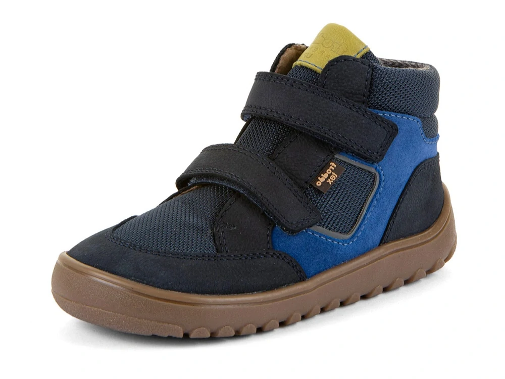 Celoroční BAREFOOT boty Froddo G3110281 UP - Dark Blue