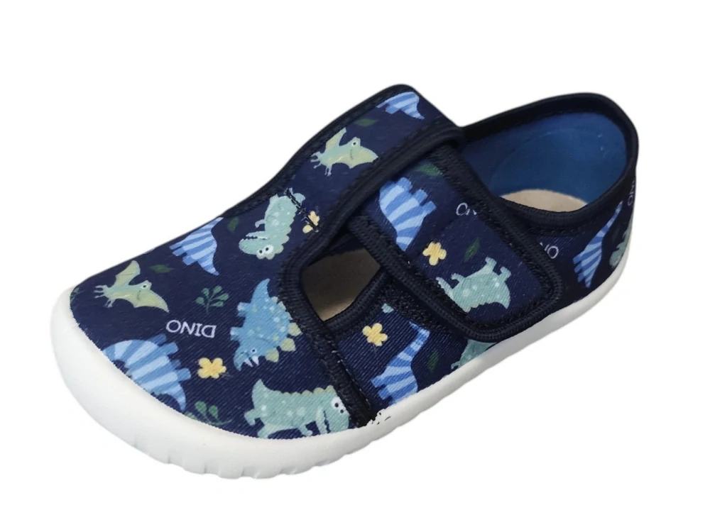 Barefoot bačkory GoKids TOGO-3-4 dino