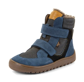 Zimní barefoot boty Froddo UP G3160262-1 Denim