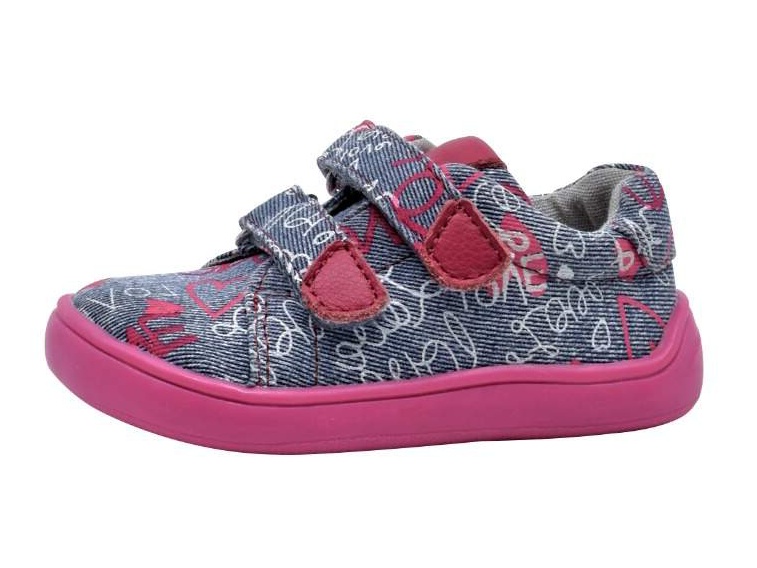 Tenisky Protetika Roby Fuxia BAREFOOT