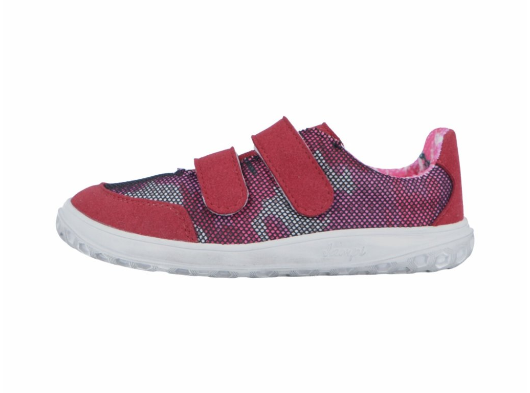 Tenisky Jonap B18 barefoot - vínová
