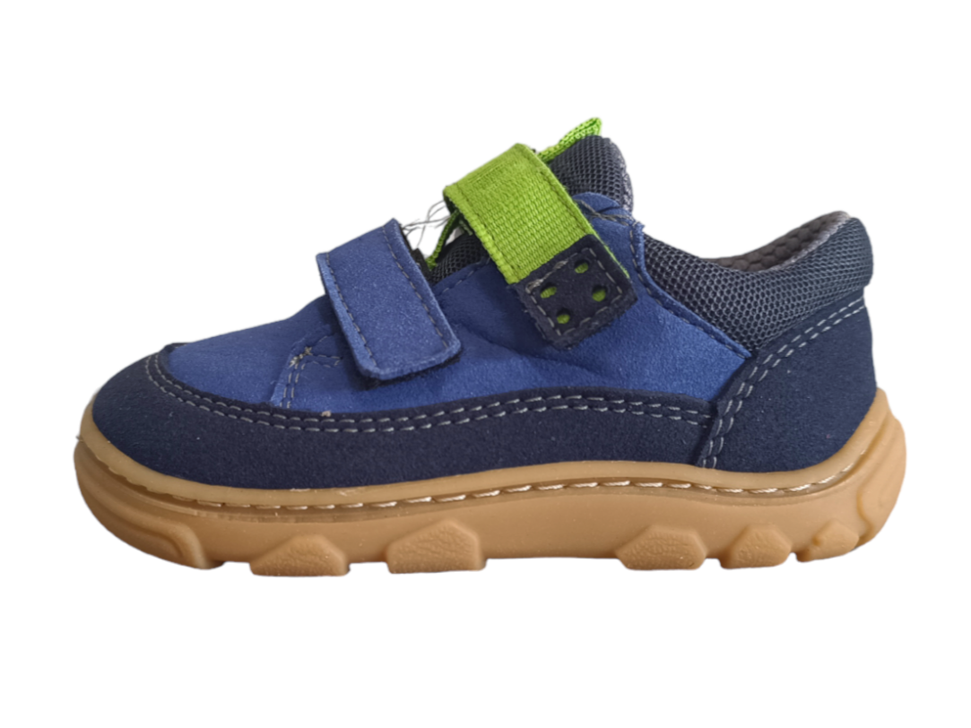 Celoroční barefoot boty Ricosta Pepino JOKIN 501301102/150 Kobalt/Ozean/Limette