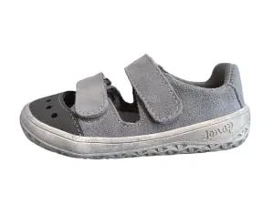 Sandále Jonap FELA barefoot - světle šedá