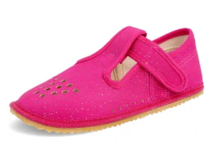 Bačkory Beda BF 060010/W/PF/OP - pink shine