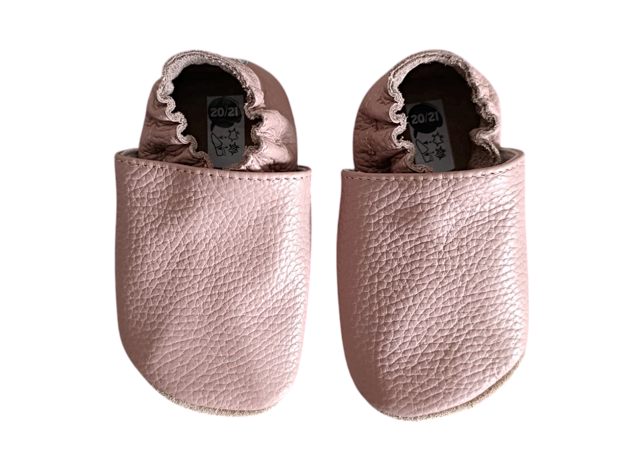 Funky Monkey kožené barefoot capáčky BRA-012 růžová