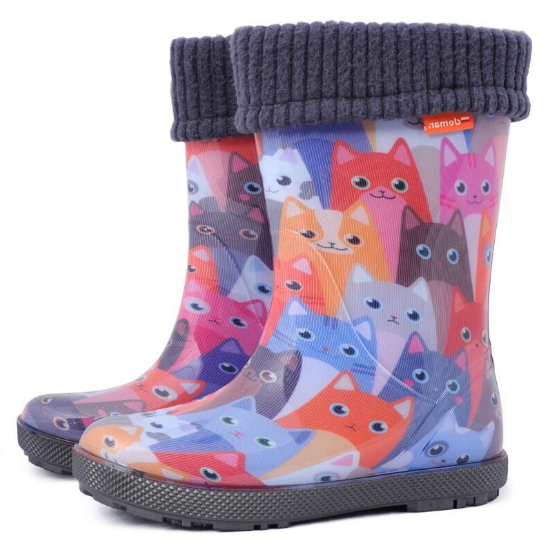 Demar holínky Twister Lux EXCLUSIVE 0448 EH kočky