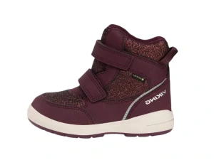 Zimní boty Viking Fun Glitter Warm GTX 3-94615-62-27 Plum