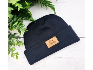 Kulišárny - jednovrstvá čepice Rib Black