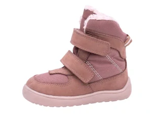 Zimní BAREFOOT boty Protetika Lora Old Pink
