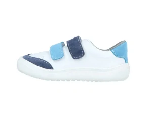 Celoroční barefoot boty Jonap Joy Kids - bílo-tyrkysová