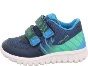 Celoroční boty Superfit Sport7 Mini 1-006183-8000 Blau/Türkis