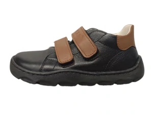 Celoroční barefoot boty KTR - KUSH černá+hnědá