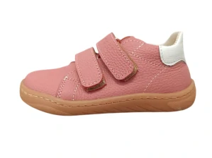 Celoroční barefoot boty KTR - KUSH broskev+bílá