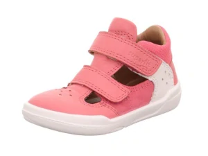 Barefoot sandálky Superfit Superfree 1-000547-5500 Rosa/Weis