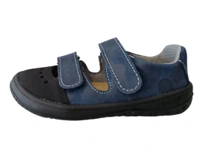 Sandále Jonap FELA BAREFOOT - modrá maskáč