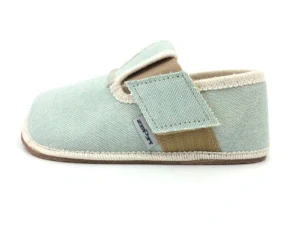 Pegres barefoot bačkory BF01U mint