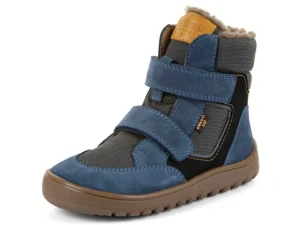 Zimní barefoot boty Froddo UP G3160262-1 Denim