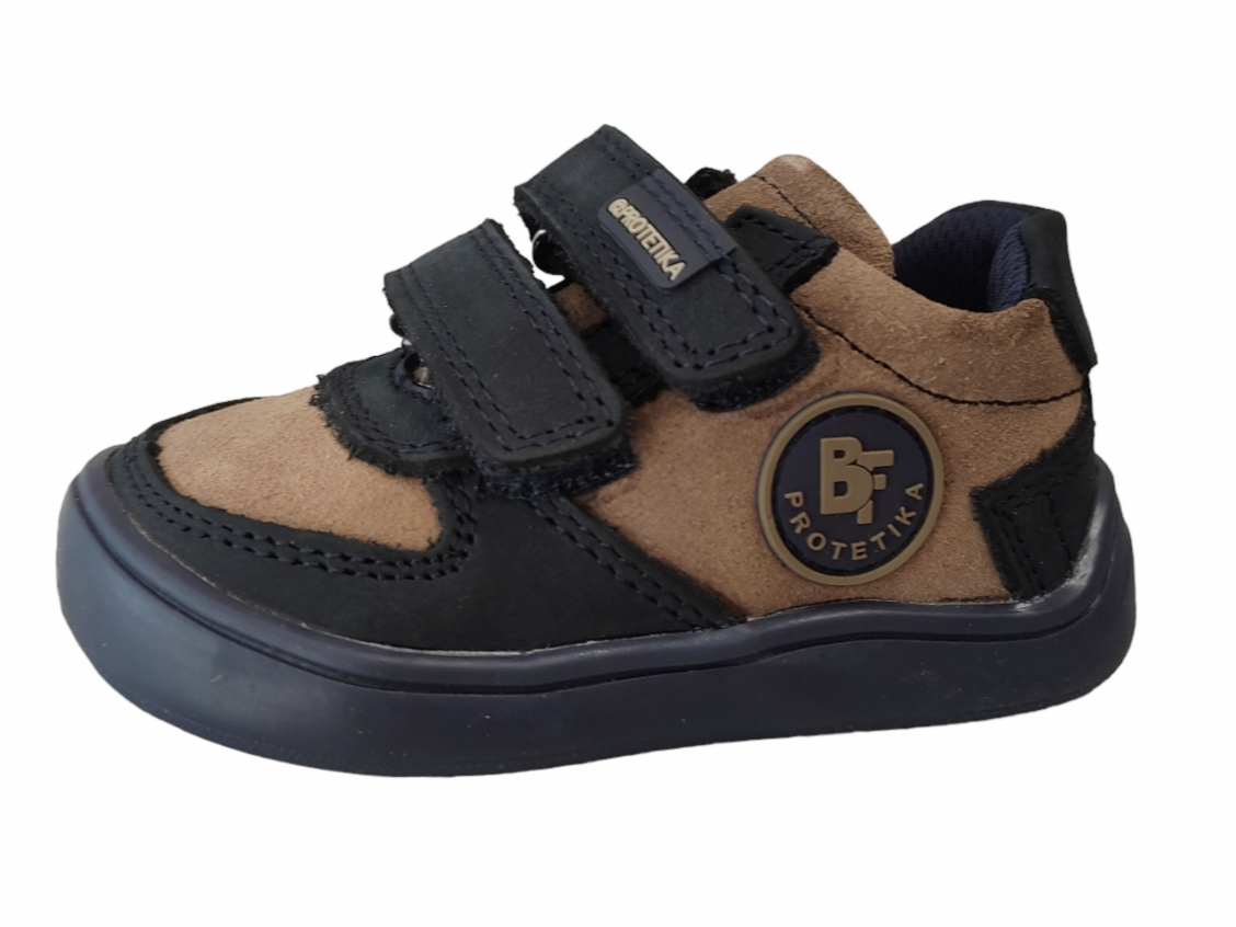 Celoroční boty Protetika Brendon Navy BAREFOOT