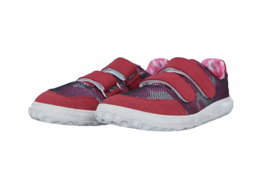 Tenisky Jonap B18 barefoot - vínová