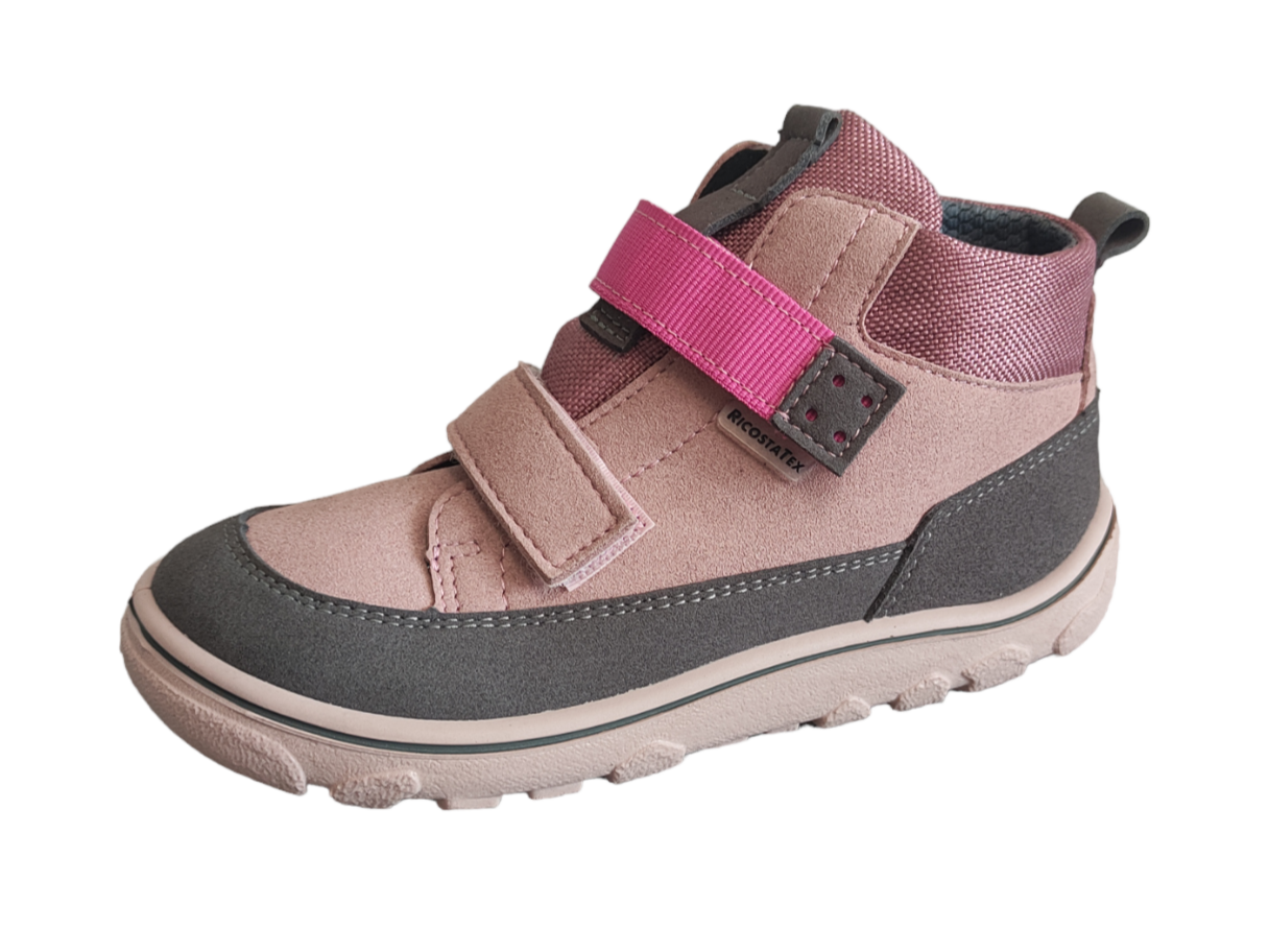 Celoroční BAREFOOT boty Ricosta JOKO - 504300102/320 Graphit/Surce