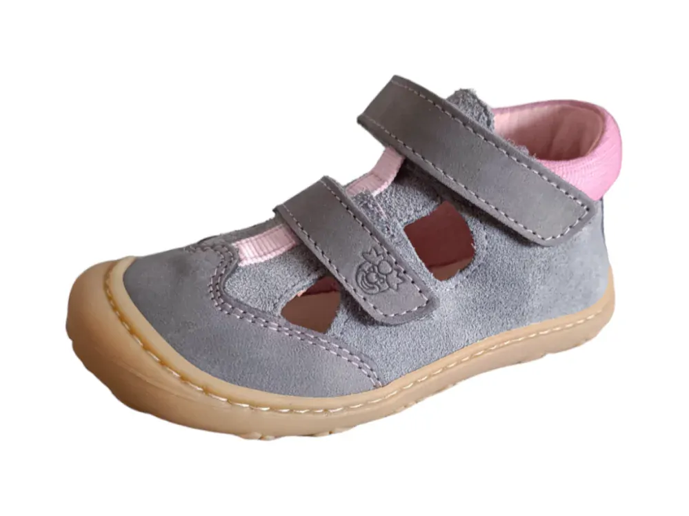 Sandále Ricosta Pepino EBI 501201102/450 Graphit/Rosa