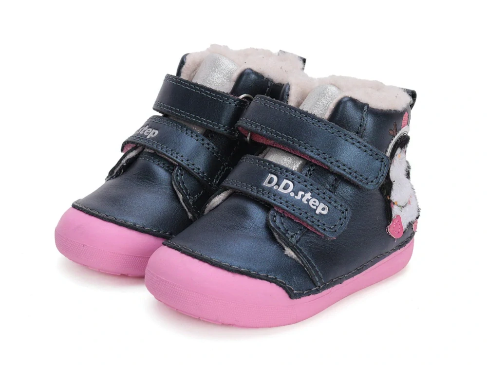 Zimní boty DDstep W066-42268 Royal Blue
