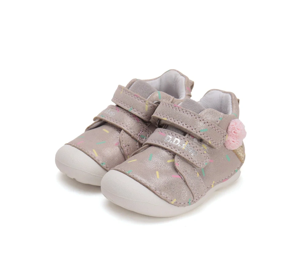 Celoroční boty DDstep S015-51219B Metalic Pink