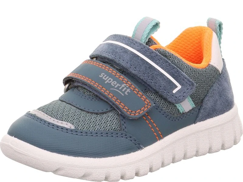 Celoroční boty Superfit Sport7 Mini 1-006203-8070 Blau/Orange