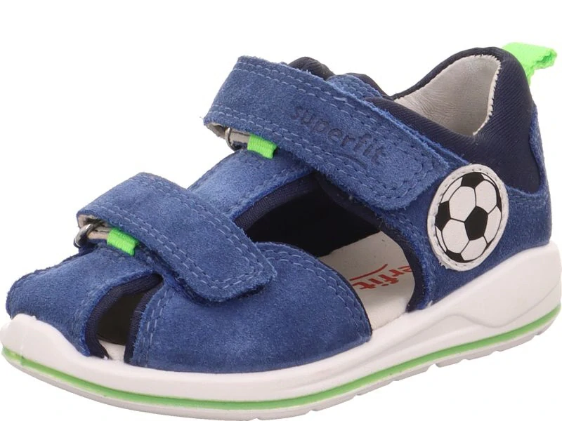 Sandále Superfit Boomerang 1-000867-8000 Blau/Hellgün