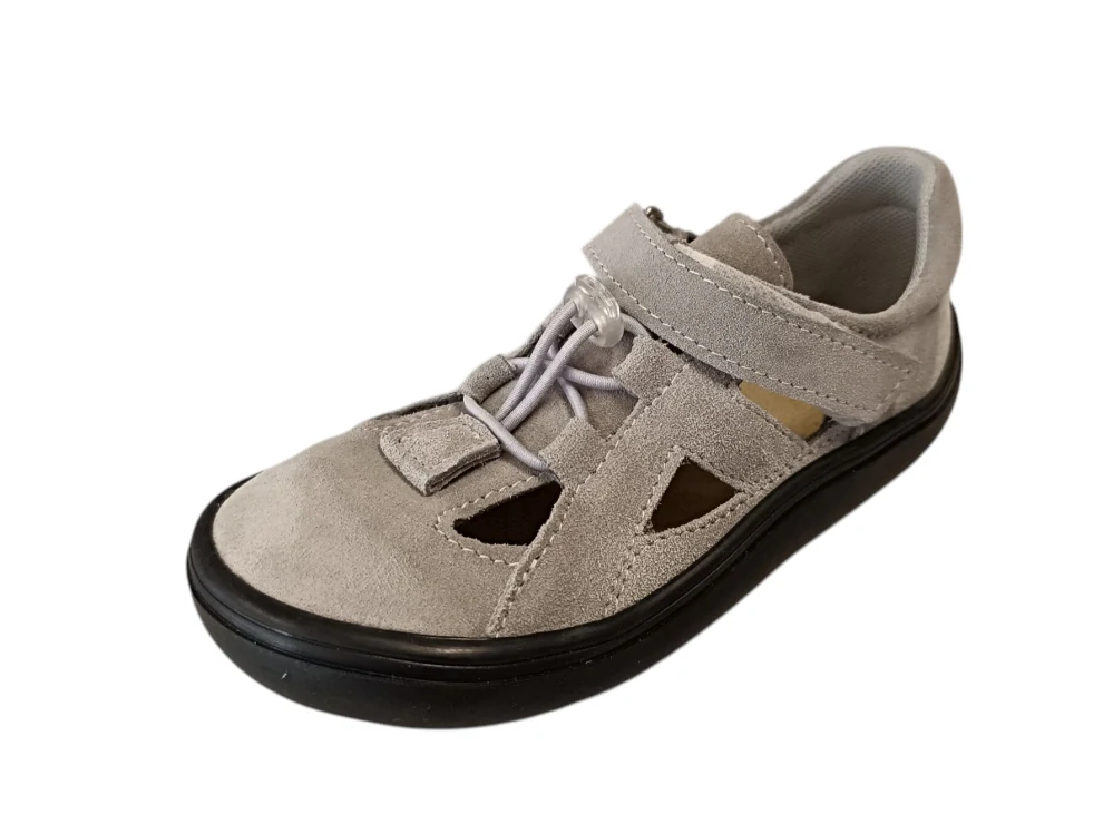 Sandále Jonap B9 SLIM barefoot - světle šedá