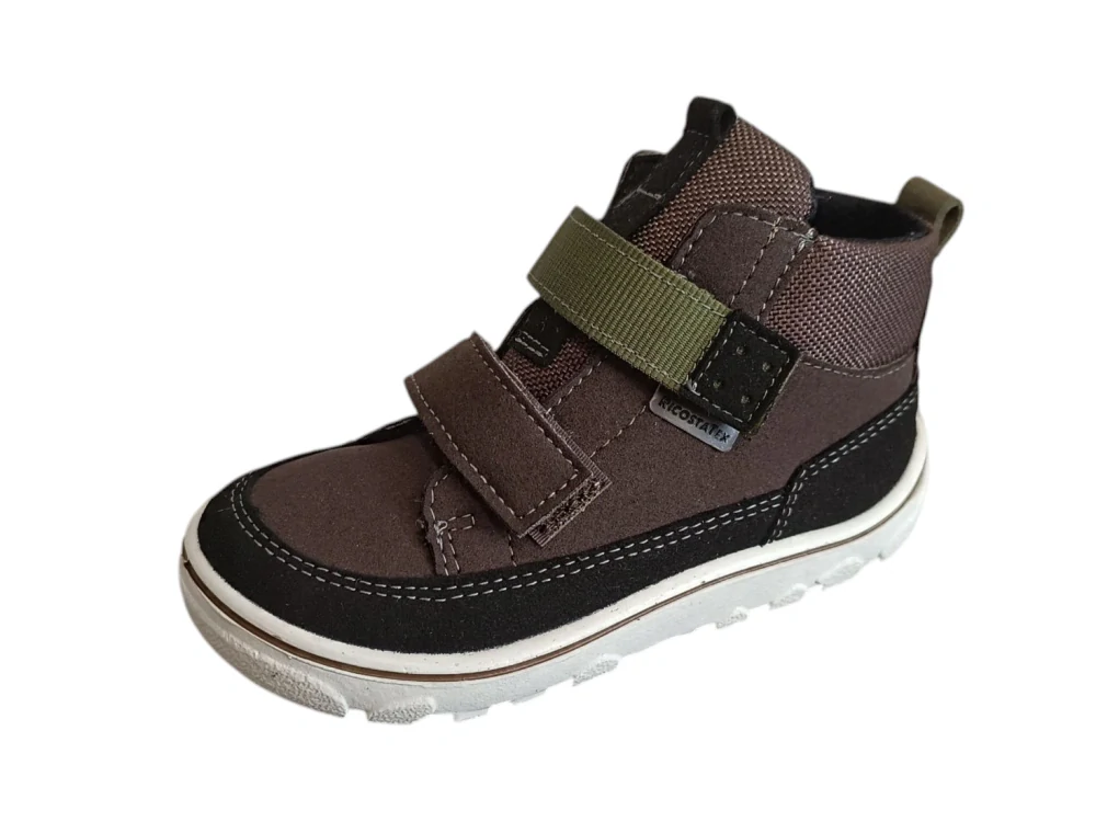 Celoroční barefoot boty Ricosta Pepino Joko 504300102/280 Schwarz/Marone