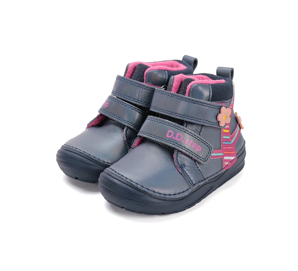 Celoroční boty DDstep S071-52810A Royal Blue