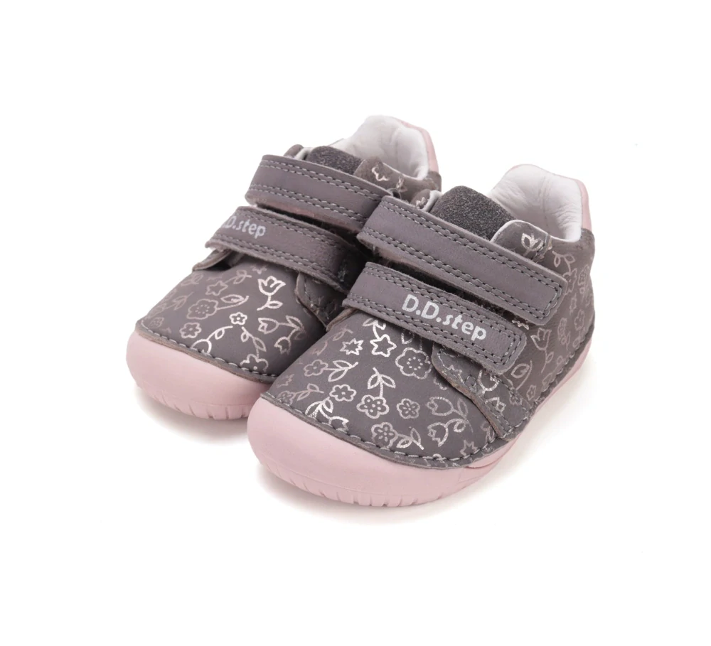 Celoroční BAREFOOT boty DDstep S070-52724B Dark Grey
