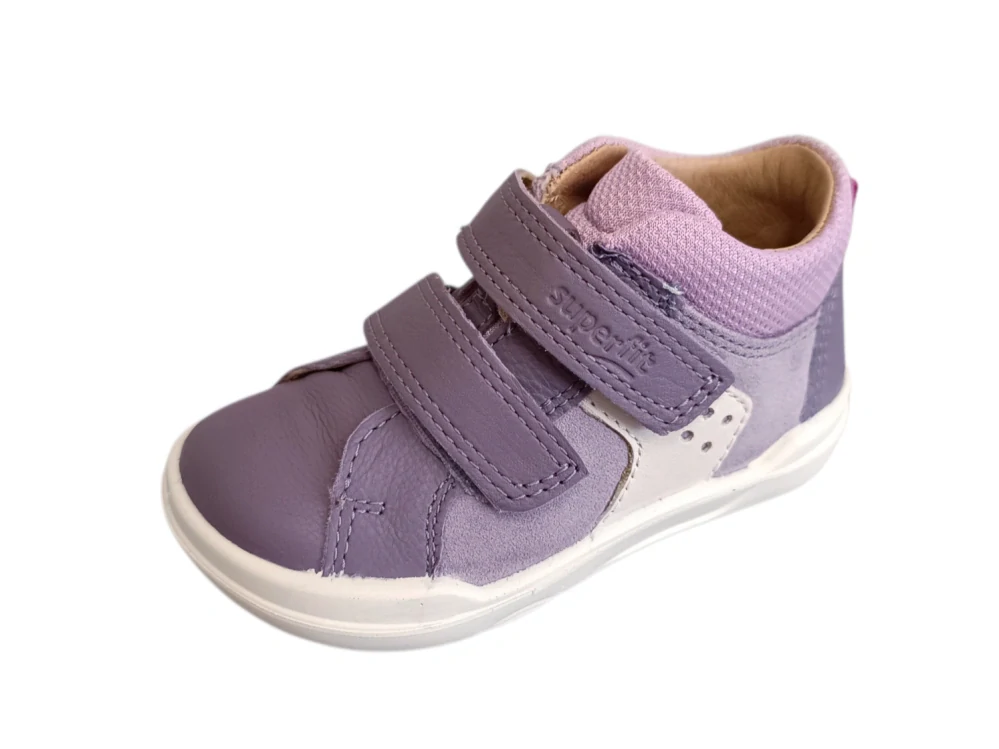 Celoroční barefoot boty Superfit Superfree 1-000543-8510 Lila