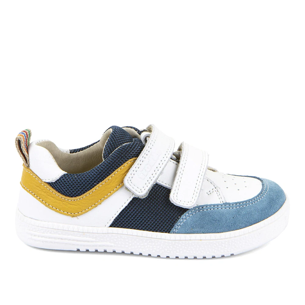 Celoroční BAREFOOT boty Froddo G3130282-10 Blue/Yellow