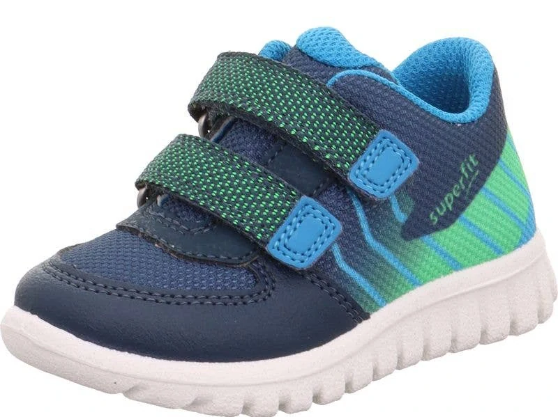 Celoroční boty Superfit Sport7 Mini 1-006183-8000 Blau/Türkis