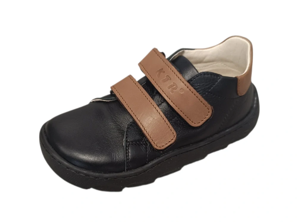 Celoroční barefoot boty KTR - KUSH černá+hnědá