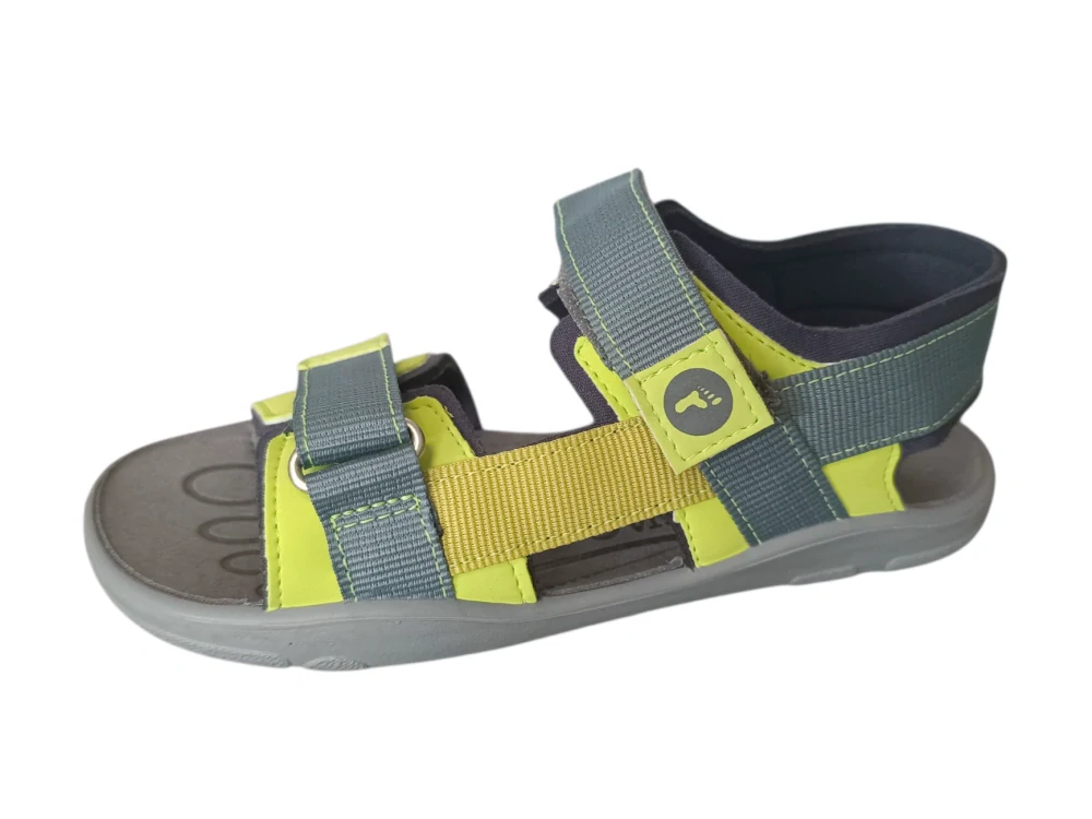 Sandále Ricosta Pepino Loen 504201202/750 Kiwi/Teer BAREFOOT