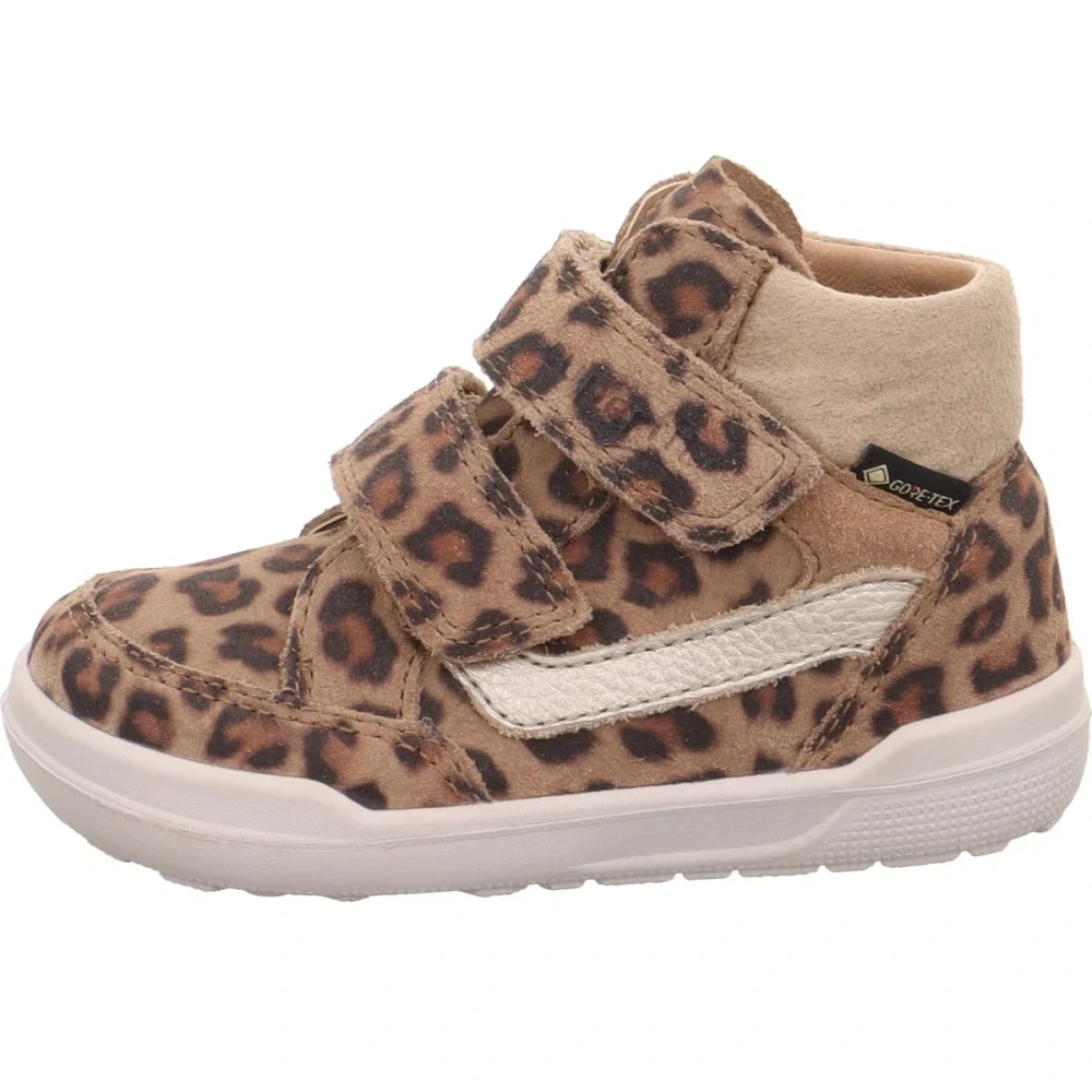 Celoroční barefoot boty Superfit Superfree 1-100203-3010 Braun/Gold