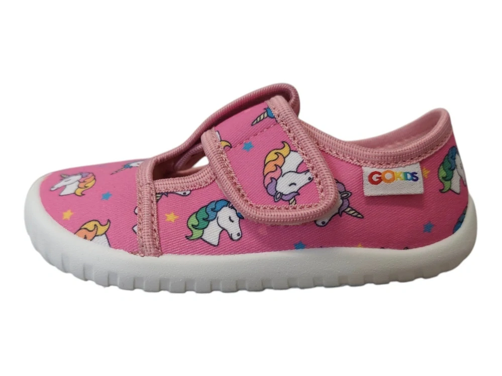 Barefoot bačkory GoKids TOGO-3-12 jednorožec