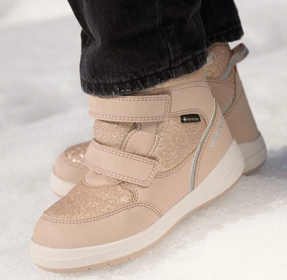 Zimní boty Viking Fun Glitter Warm GTX 3-94105-38 Beige