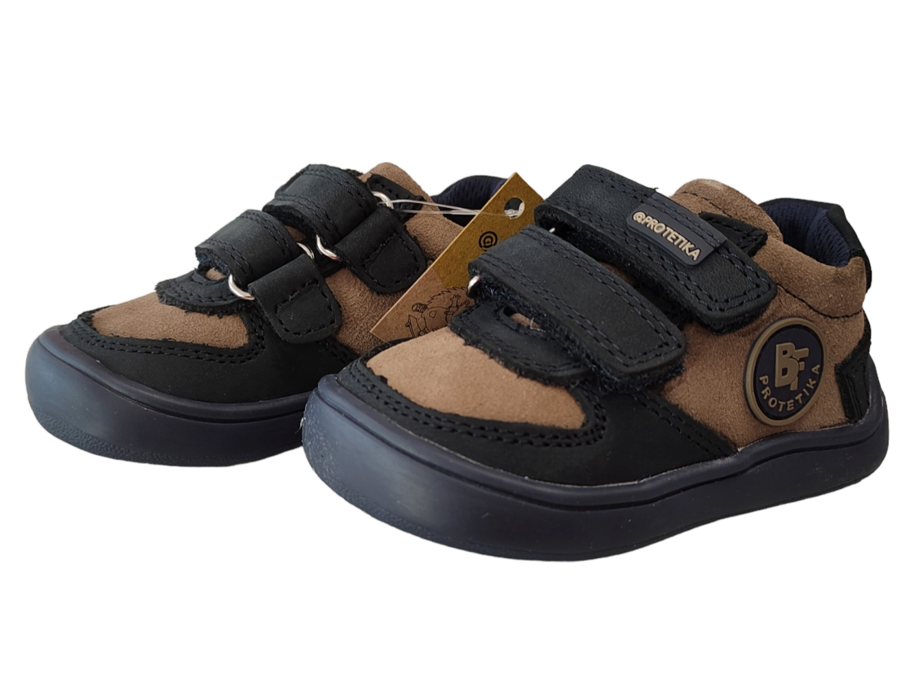 Celoroční boty Protetika Brendon Navy BAREFOOT